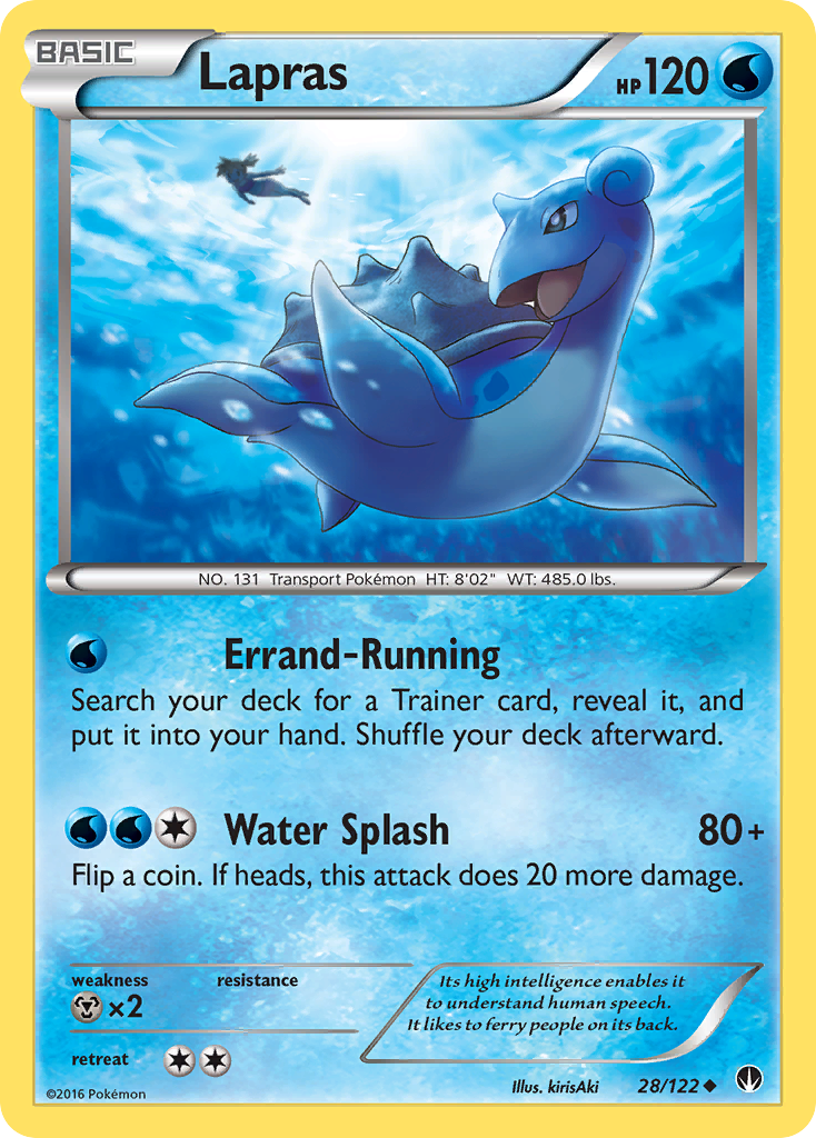 Lapras (28/122) [XY: BREAKpoint] | Devastation Store