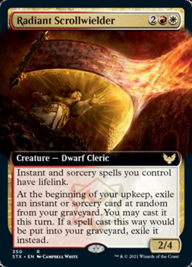 Radiant Scrollwielder (Extended) [Strixhaven: School of Mages] | Devastation Store