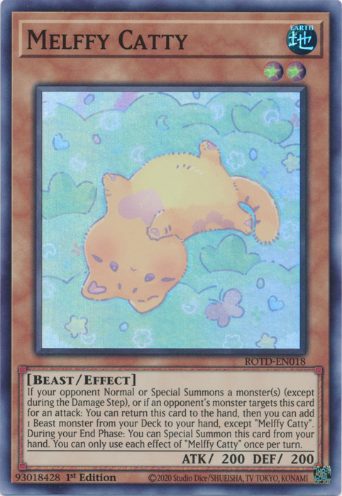 Melffy Catty [ROTD-EN018] Super Rare | Devastation Store