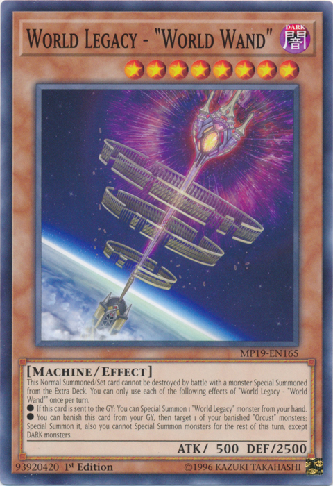 World Legacy - "World Wand" [MP19-EN165] Common | Devastation Store