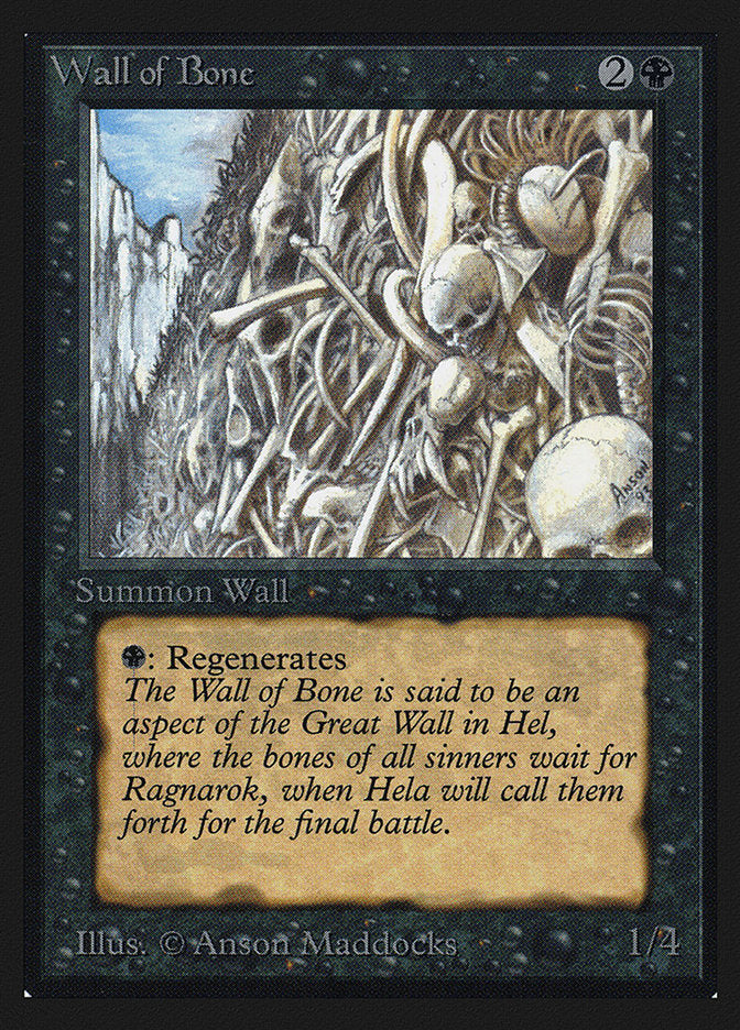 Wall of Bone [International Collectors’ Edition] | Devastation Store