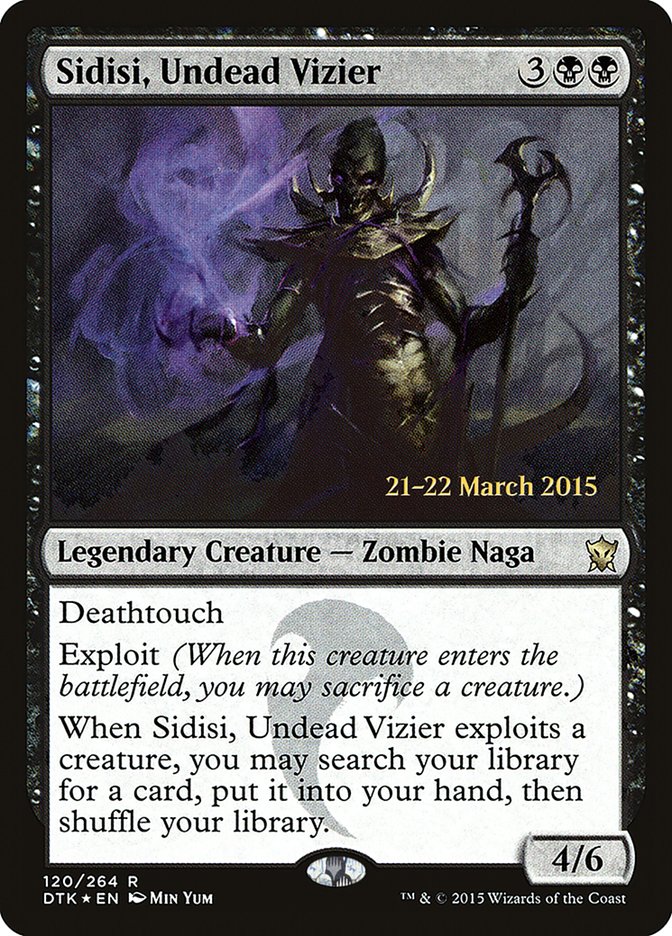 Sidisi, Undead Vizier  [Dragons of Tarkir Prerelease Promos] - Devastation Store | Devastation Store