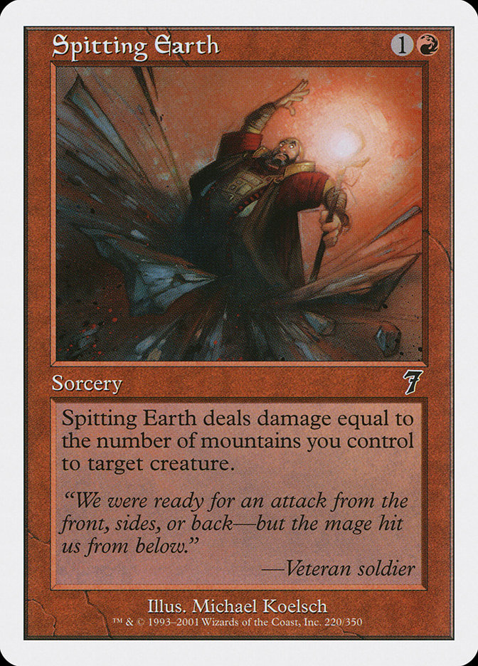 Spitting Earth [Seventh Edition] - Devastation Store | Devastation Store