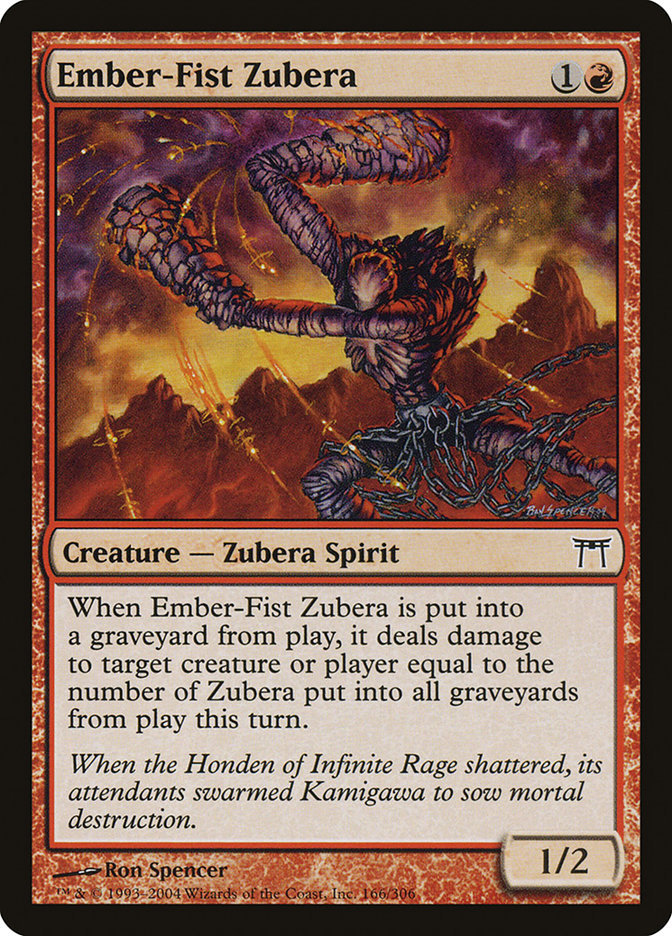 Ember-Fist Zubera [Champions of Kamigawa] - Devastation Store | Devastation Store