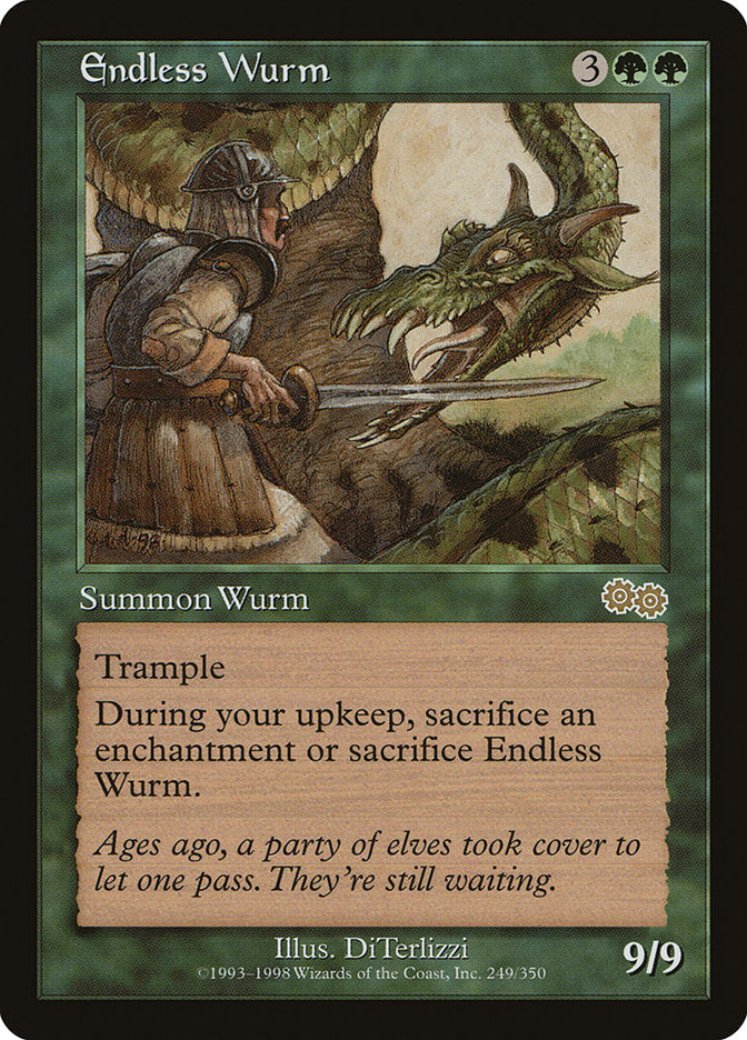 Endless Wurm [Urza's Saga] - Devastation Store | Devastation Store