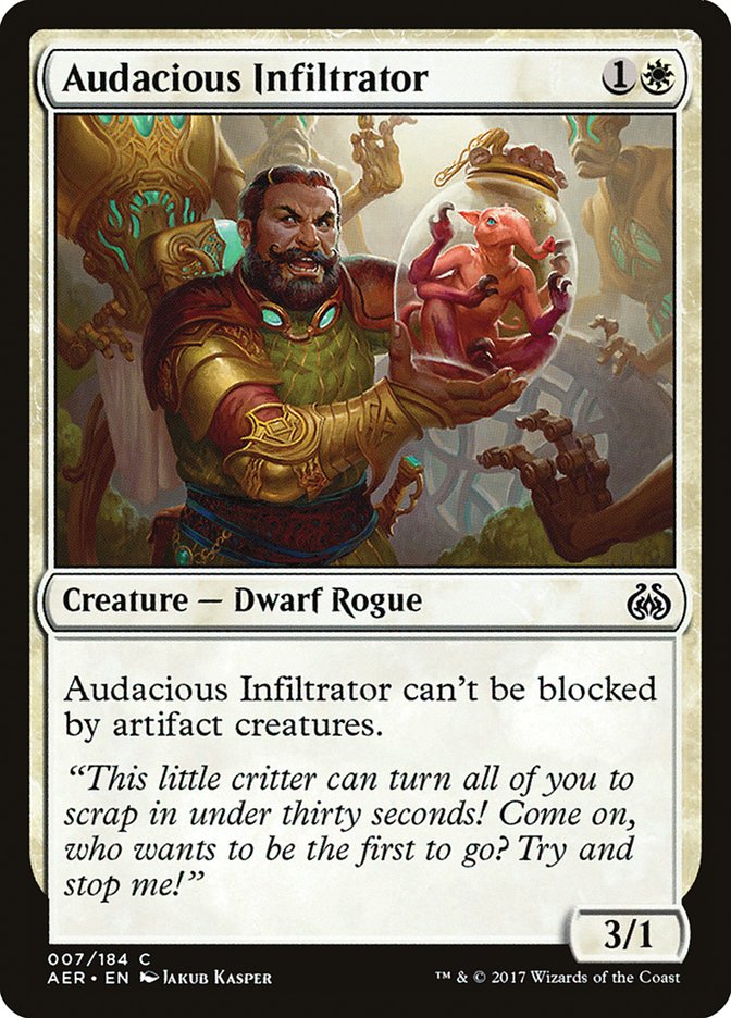 Audacious Infiltrator [Aether Revolt] - Devastation Store | Devastation Store