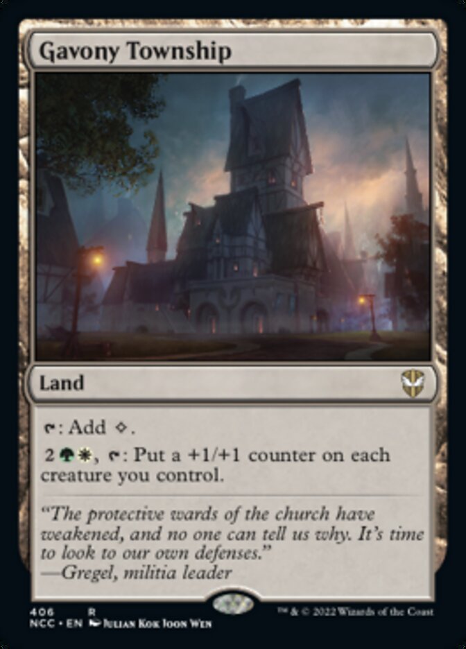 Gavony Township [Streets of New Capenna Commander] | Devastation Store