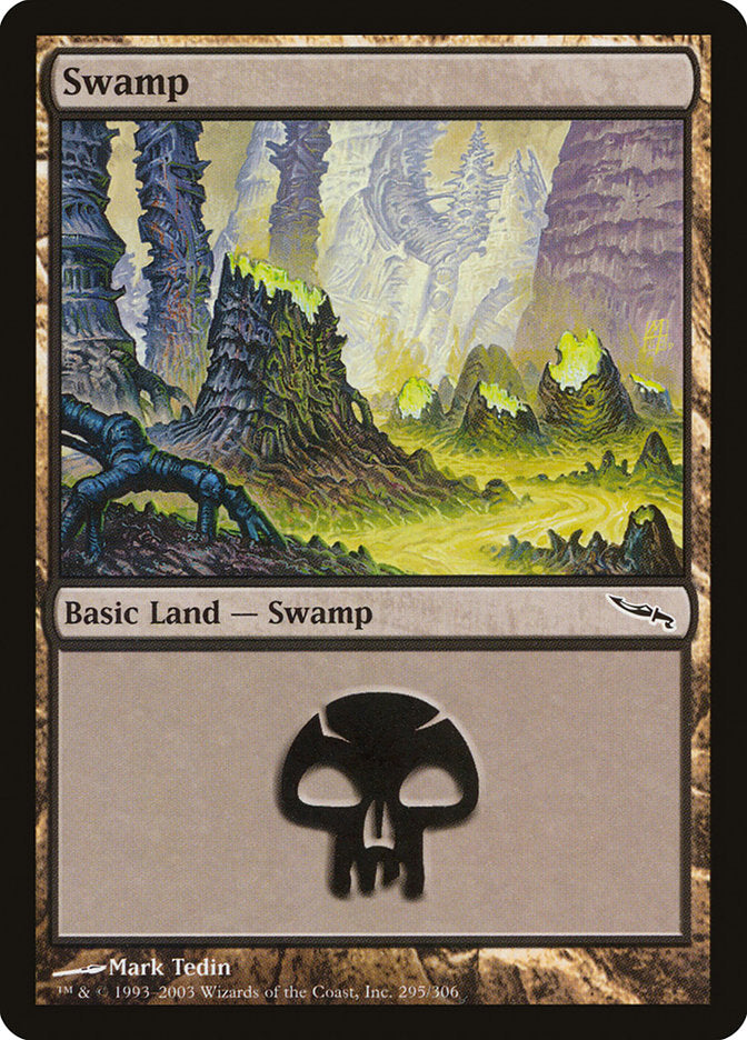 Swamp (295) [Mirrodin] - Devastation Store | Devastation Store