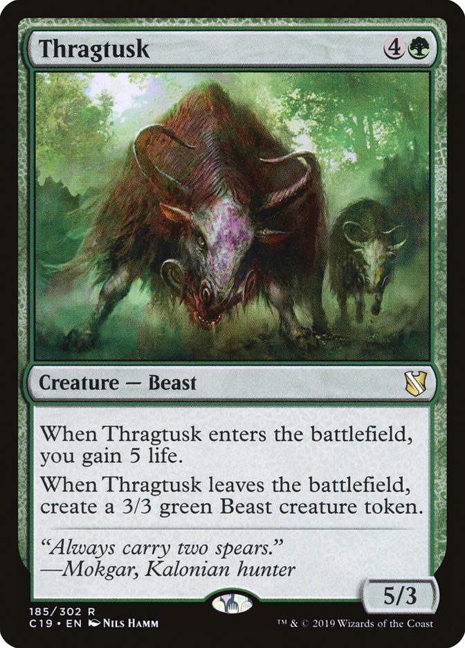 Thragtusk [Commander 2019] | Devastation Store