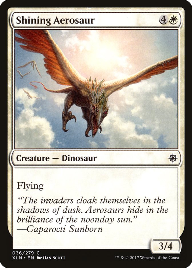 Shining Aerosaur [Ixalan] | Devastation Store