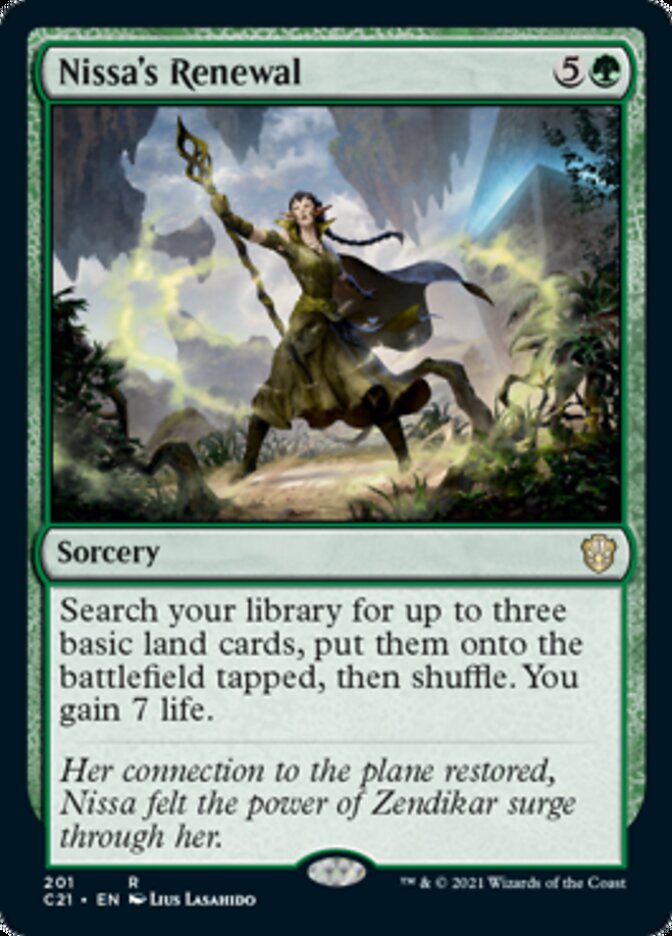 Nissa's Renewal [Commander 2021] | Devastation Store