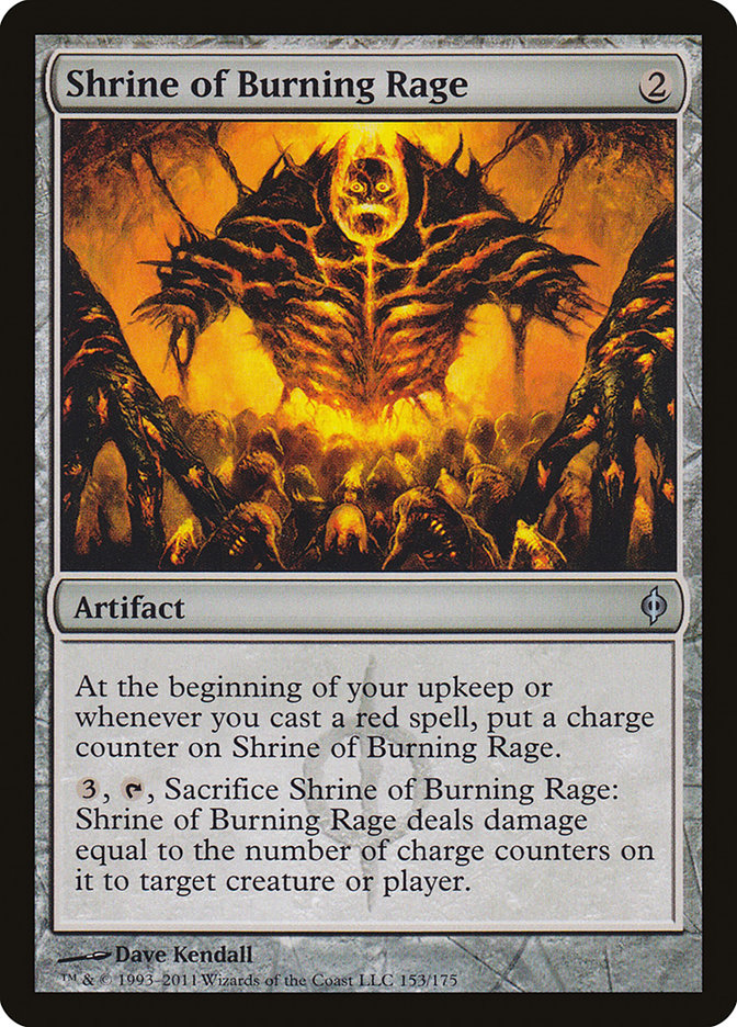 Shrine of Burning Rage [New Phyrexia] | Devastation Store