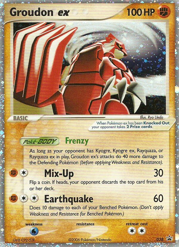 Groudon ex (038) [Nintendo: Black Star Promos] | Devastation Store