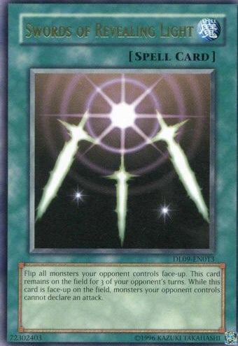Swords of Revealing Light (Green) [DL09-EN013] Rare | Devastation Store