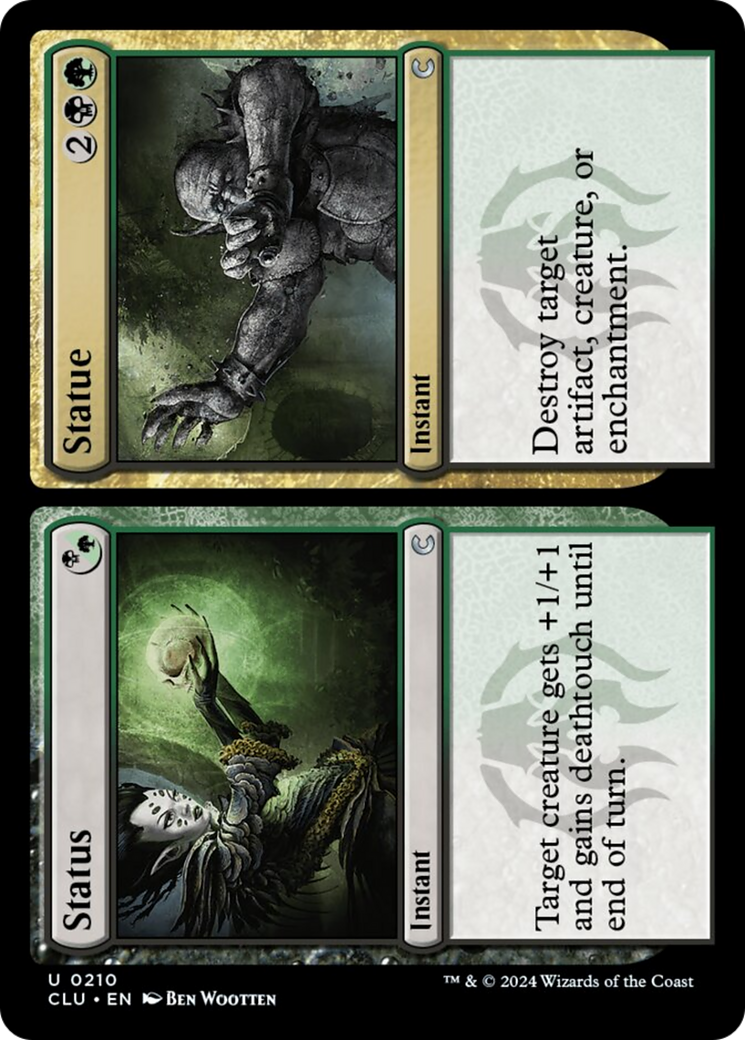 Status // Statue [Ravnica: Clue Edition] | Devastation Store