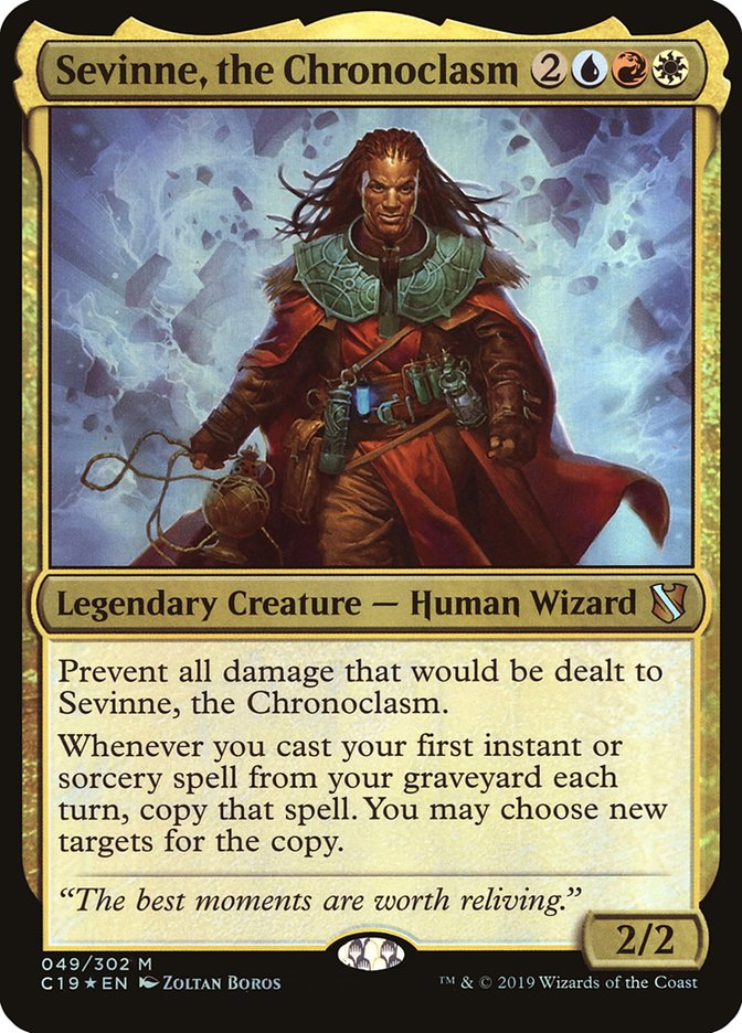 Sevinne, the Chronoclasm (Oversized) [Commander 2019 Oversized] | Devastation Store