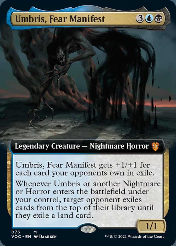 Umbris, Fear Manifest (Extended) [Innistrad: Crimson Vow Commander] | Devastation Store