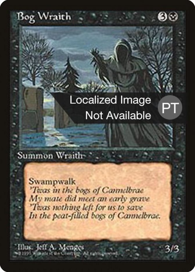 Bog Wraith [Fourth Edition (Foreign Black Border)] | Devastation Store