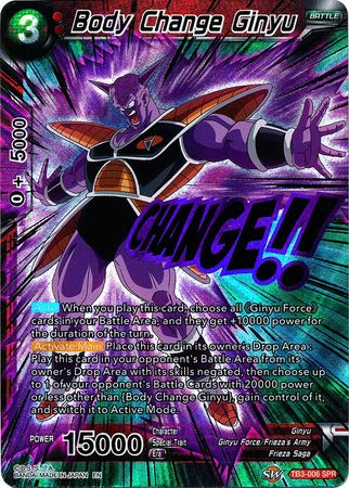 Body Change Ginyu (SPR) [TB3-006_SPR] | Devastation Store