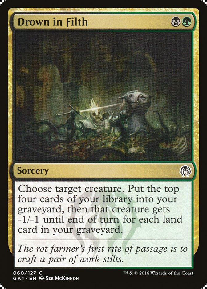 Drown in Filth [Guilds of Ravnica Guild Kit] | Devastation Store