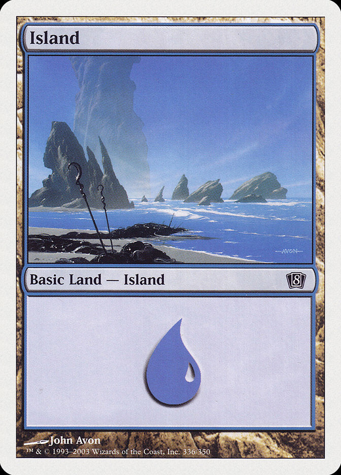 Island (336) [Eighth Edition] - Devastation Store | Devastation Store