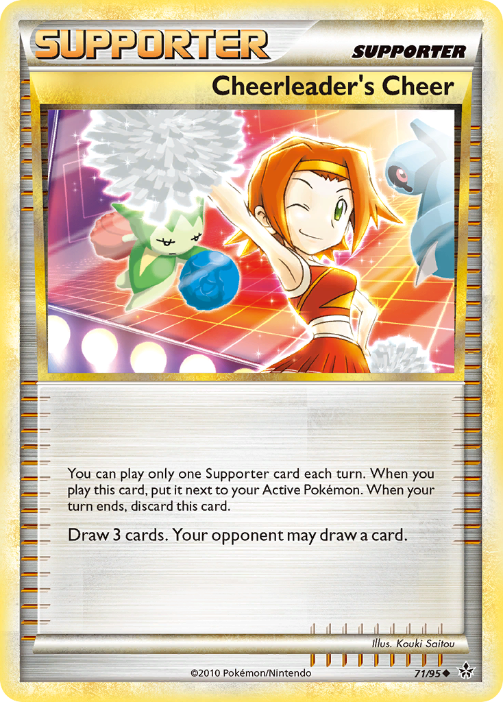 Cheerleader's Cheer (71/95) [HeartGold & SoulSilver: Unleashed] | Devastation Store