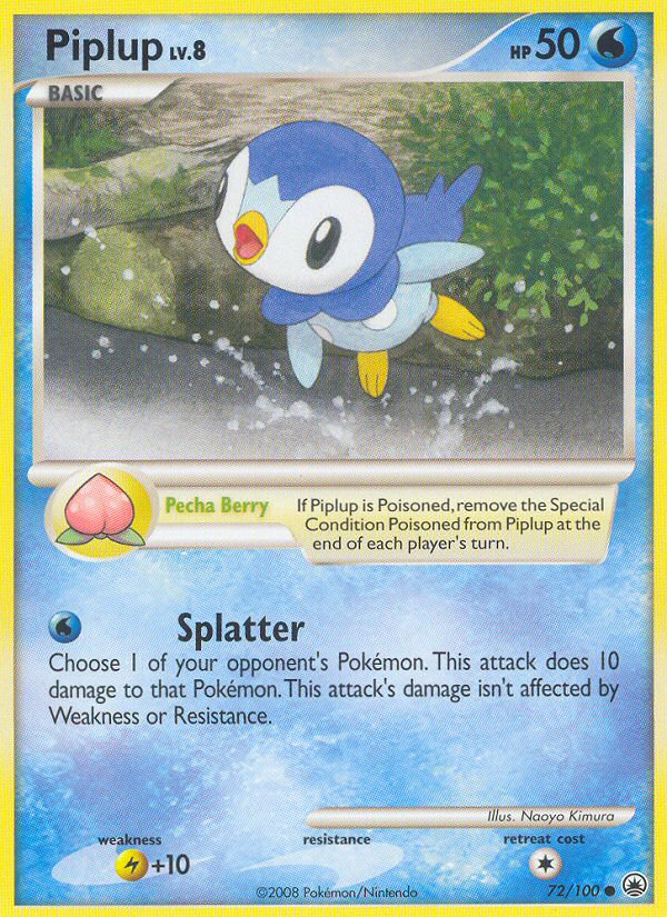 Piplup (72/100) [Diamond & Pearl: Majestic Dawn] | Devastation Store