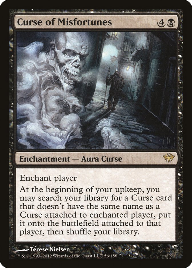 Curse of Misfortunes [Dark Ascension] | Devastation Store