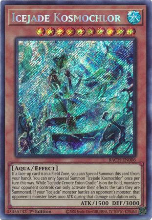 Icejade Kosmochlor [BACH-EN006] Secret Rare | Devastation Store