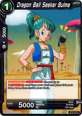 Dragon Ball Seeker Bulma (BT5-107) [Miraculous Revival] | Devastation Store