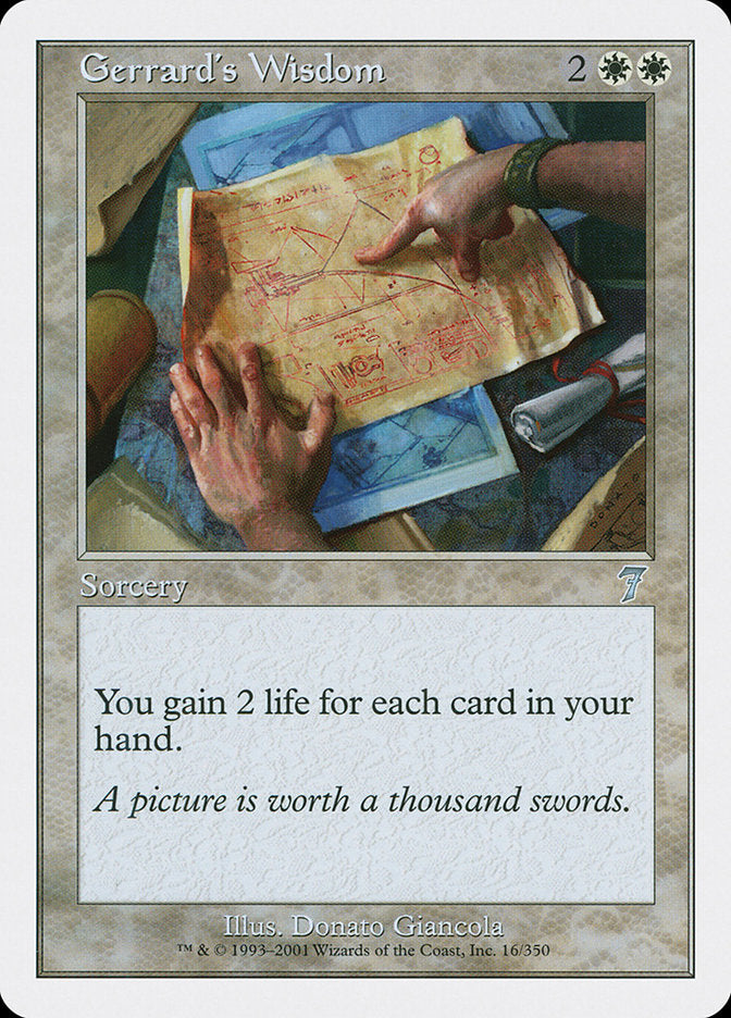 Gerrard's Wisdom [Seventh Edition] | Devastation Store