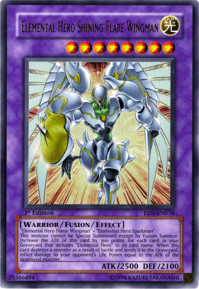 Elemental Hero Shining Flare Wingman [EEN-EN036] Ultra Rare | Devastation Store