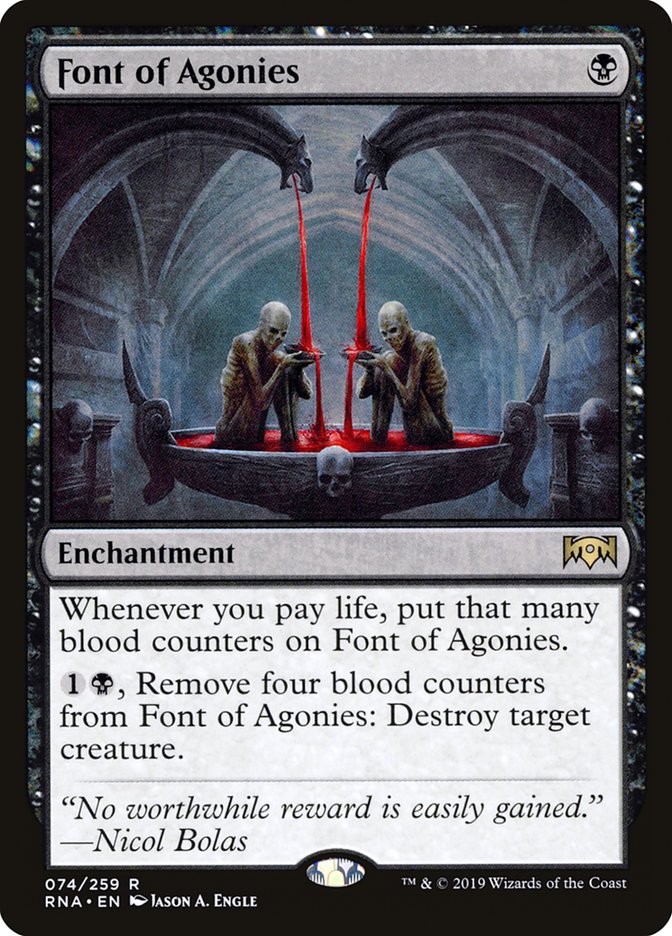 Font of Agonies [Ravnica Allegiance] | Devastation Store