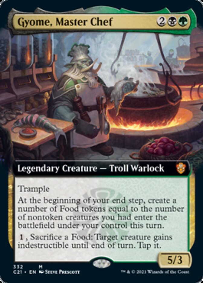 Gyome, Master Chef (Extended) [Commander 2021] | Devastation Store