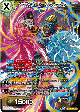 Android 20 & Dr. Myuu, Hellish Accomplices (BT14-094) [Cross Spirits] | Devastation Store