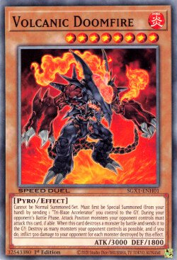 Volcanic Doomfire [SGX1-ENH01] Common | Devastation Store