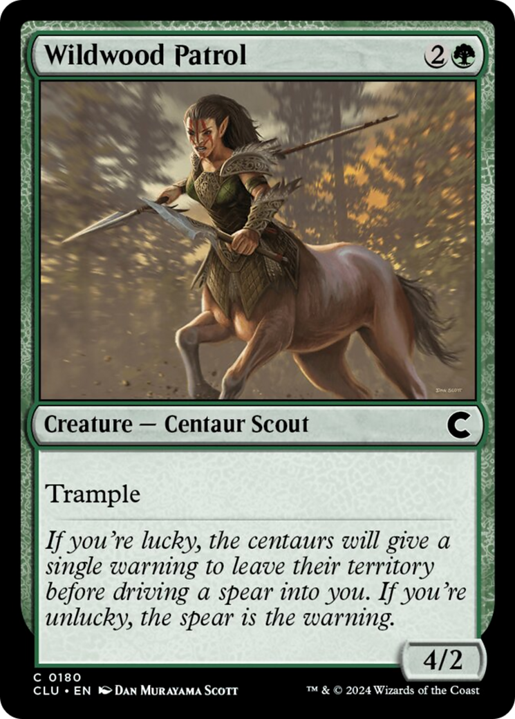 Wildwood Patrol [Ravnica: Clue Edition] | Devastation Store