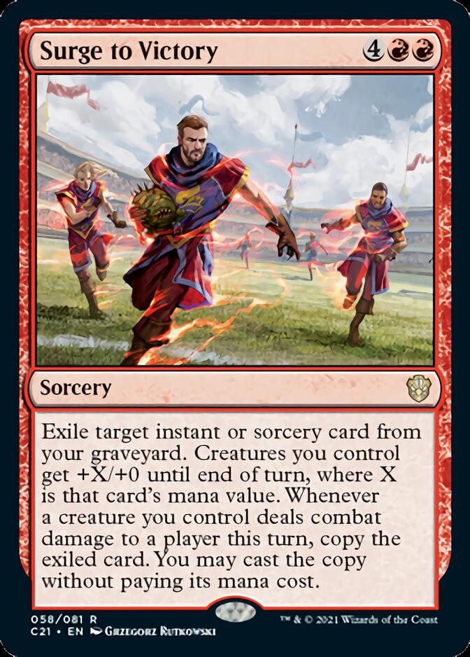Surge to Victory [Commander 2021] | Devastation Store