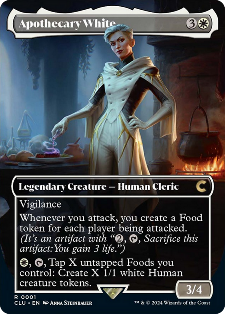 Apothecary White (Borderless) [Ravnica: Clue Edition] | Devastation Store