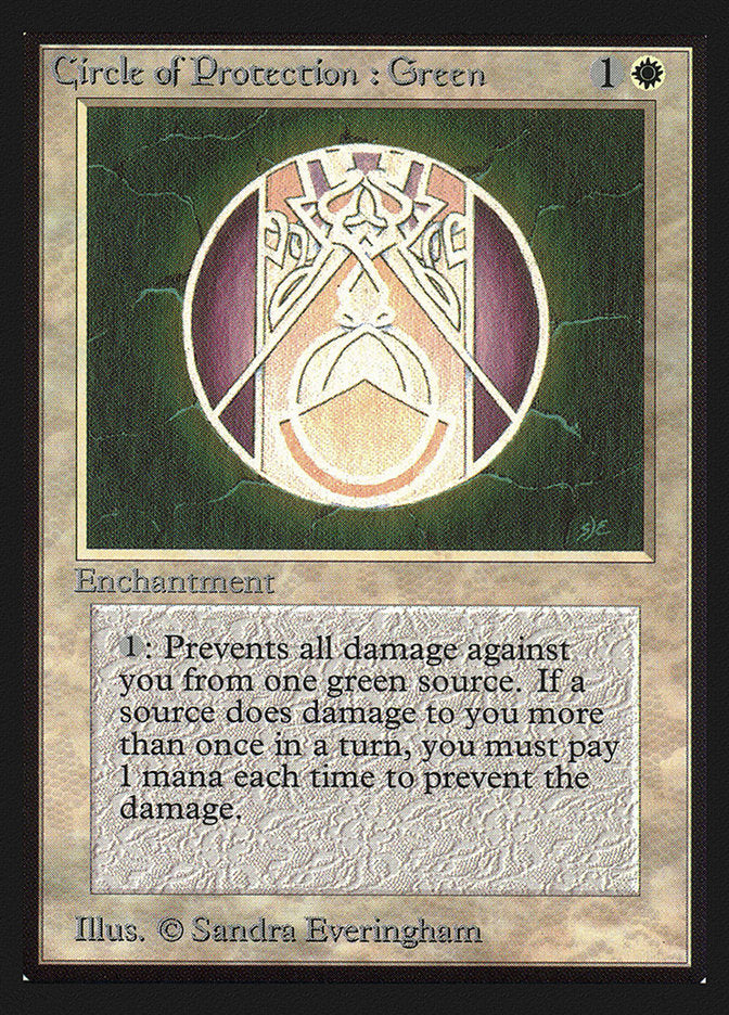 Circle of Protection: Green [International Collectors’ Edition] | Devastation Store
