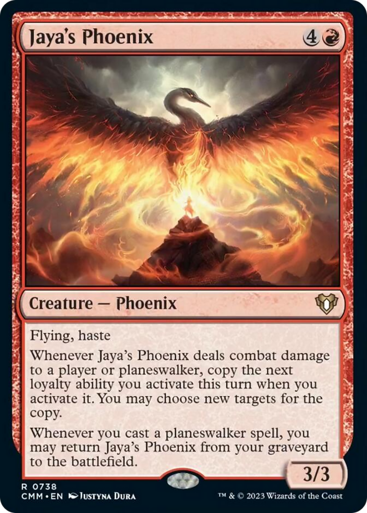 Jaya's Phoenix [Commander Masters] | Devastation Store