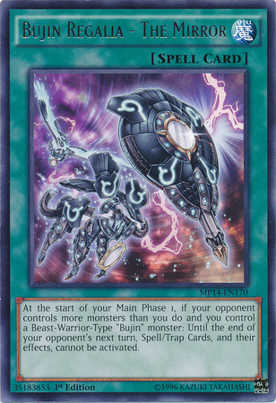 Bujin Regalia - The Mirror [MP14-EN170] Rare | Devastation Store