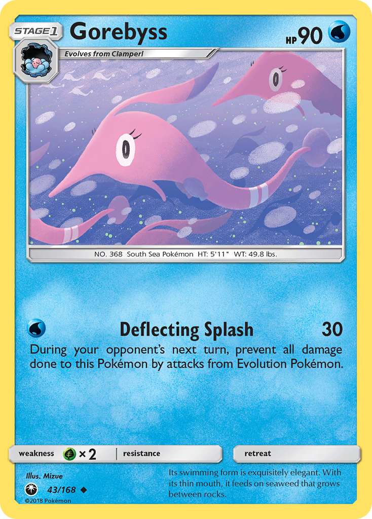 Gorebyss (43/168) [Sun & Moon: Celestial Storm] | Devastation Store
