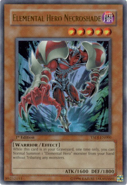 Elemental HERO Necroshade [YSDJ-EN000] Ultra Rare | Devastation Store