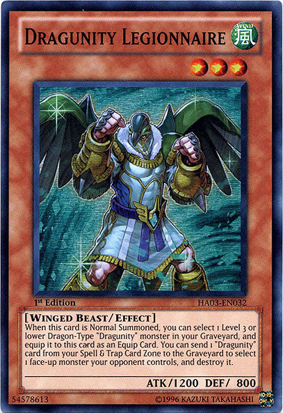 Dragunity Legionnaire [HA03-EN032] Super Rare | Devastation Store