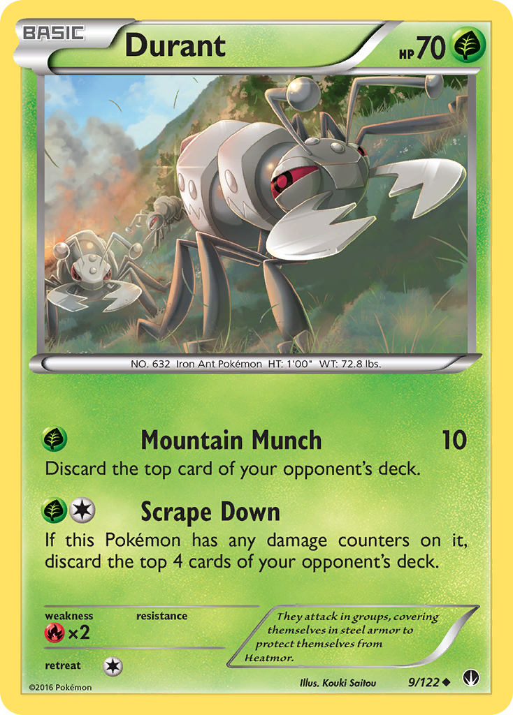 Durant (9/122) [XY: BREAKpoint] | Devastation Store