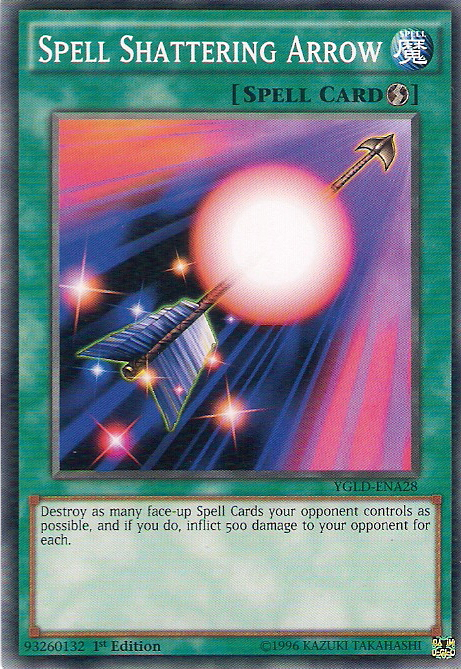 Spell Shattering Arrow [YGLD-ENA28] Common | Devastation Store