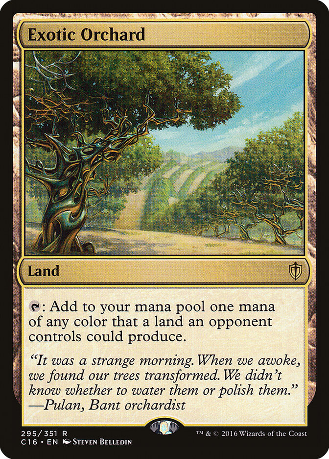 Exotic Orchard [Commander 2016] | Devastation Store