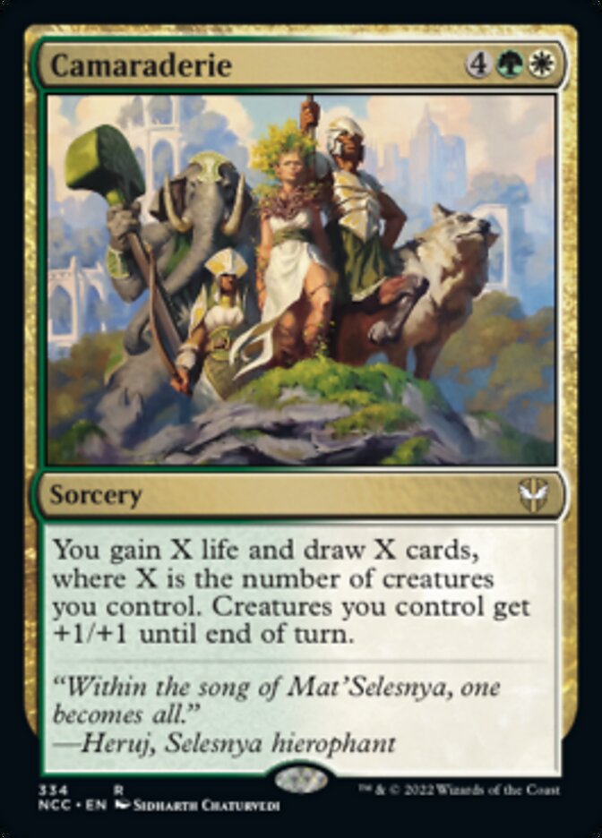 Camaraderie [Streets of New Capenna Commander] | Devastation Store