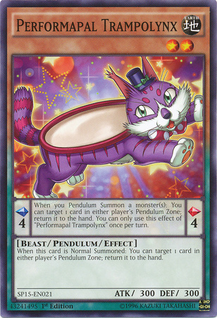 Performapal Trampolynx [SP15-EN021] Common | Devastation Store